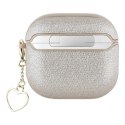 Guess Metallic Script Charm - Etui AirPods 4 (złoty)