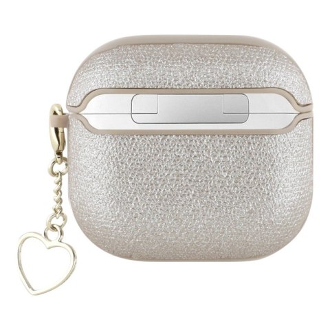 Guess Metallic Script Charm - Etui AirPods 4 (złoty)