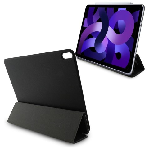 Karl Lagerfeld Book Cover Saffiano Magnetic Karl & Choupette - Etui iPad Air 13" M3 (2025) / iPad Air 13" M2 (2024) (czarny)