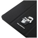 Karl Lagerfeld Book Cover Saffiano Magnetic Karl & Choupette - Etui iPad Pro 11" M4 (2024) (czarny)