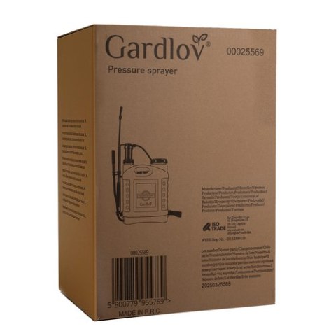 Opryskiwacz ciśnieniowy ręczny 16L Gardlov 25569