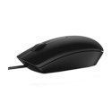 Dell Optical Mouse MS116 Kabel, czarny, USB 2.0, czarny