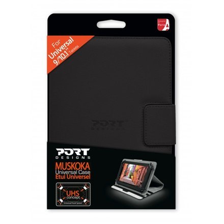 PORT DESIGNS MUSKOKA Universal 10 ", czarny, Folio