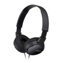 Słuchawki Sony MDR-ZX110 Czarne z Gwarancją 24 Miesiące