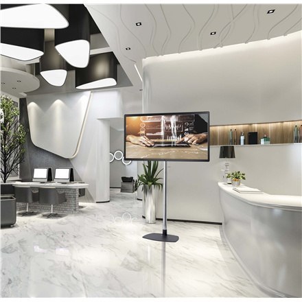 EDBAK Flat Screen Stand for STD01c-B, 40-75 ", Trolleys & Stands, Maximum weight (capacity) 80 kg, Black