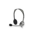 Logitech Stereofoniczny zestaw słuchawkowy H111 Wbudowany mikrofon, 3,5 mm, szary