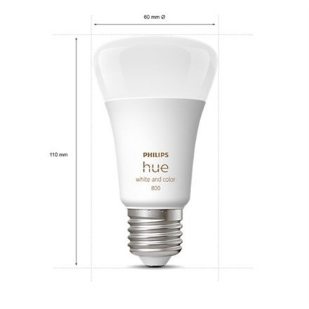 Philips Hue WCA 6,5W A60 E27 4pcs pack