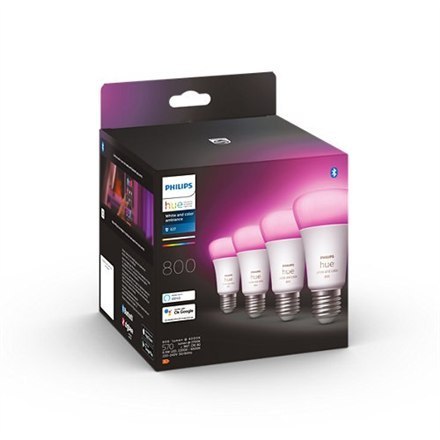 Philips Hue WCA 6,5W A60 E27 4pcs pack