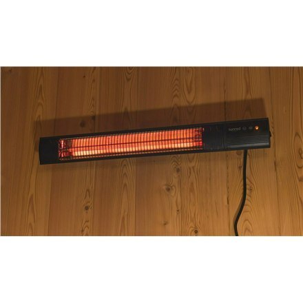 SUNRED Heater RD-DARK-20, Dark Wall Infrared, 2000 W, Black