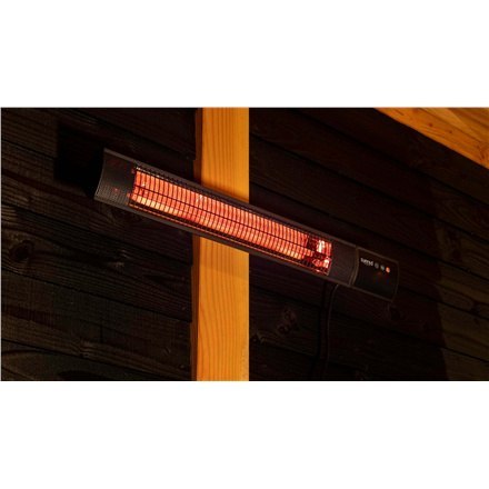 SUNRED Heater RD-DARK-25, Dark Wall Infrared, 2500 W, Black