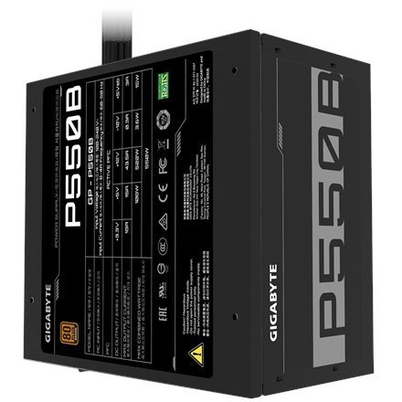 Gigabyte GP-P550B 550 W, 80 PLUS Bronze certified