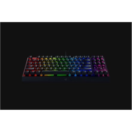Razer | BlackWidow V3 | Klawiatura dla graczy | Podświetlenie LED RGB | USA | Czarna | Przewodowa