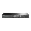 TP-LINK JetStream 28-Port Gigabit Smart Switch TL-SG2428P Web Managed, Możliwość montażu w szafie, Ilość portów SFP 4, Ilość por