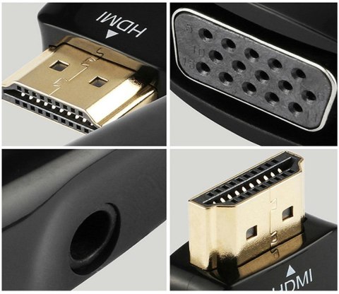 HD31B Adapter hdmi to vga gold plated