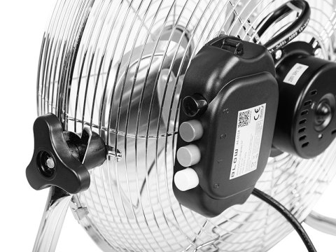 Stropní ventilátor 12"/30 cm 70W Stříbrný cirkulační oběh