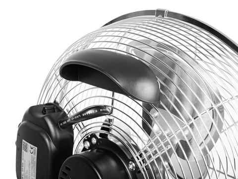 Stropní ventilátor 12"/30 cm 70W Stříbrný cirkulační oběh