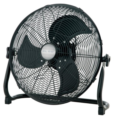 Podlahový ventilátor 12"/30cm 70W cirkulační oběh Black