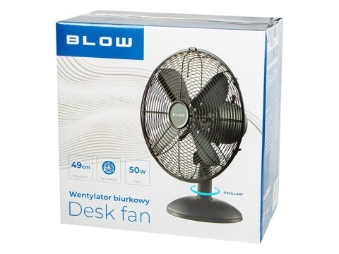 Stolní ventilátor 30 cm černý