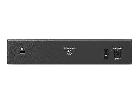 8-portowy gigabitowy przełącznik PoE D-Link DGS-1008P Niezarządzalny, stacjonarny
