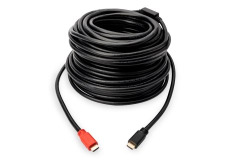Kabel połączeniowy ze wzmacniaczem HDMI 1.4 High Speed Ethernet 4K30Hz UHD HDMI A/HDMI A M/M 20m