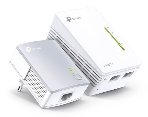 TP-Link AV600 600 Mbit/s Przewodowa sieć LAN Wi-Fi Biały 1 szt.