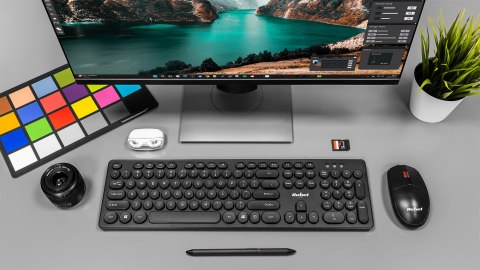 Zestaw klawiatura i mysz bezprzewodowa Rebel WS400