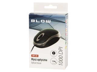 Mysz optyczna blow mp-20 usb niebieska