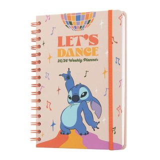 Disney Stitch - Kalendarz / Planner tygodniowy A5 2025/2026