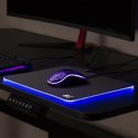 Gamingowa podkładka pod mysz z podświetleniem LED RGB NanoRS, 300x250x4mm, RS704