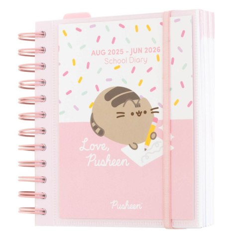 Pusheen - Kalendarz / Planner dzienny 2025/2026