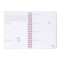 Pusheen - Kalendarz / Planner tygodniowy A5 2025/2026