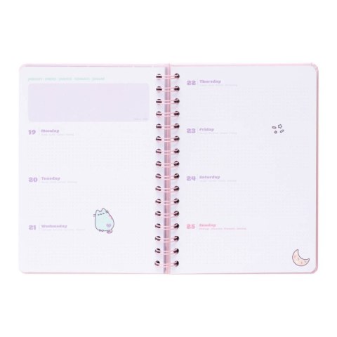 Pusheen - Kalendarz / Planner tygodniowy A5 2025/2026