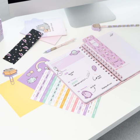 Pusheen - Kalendarz / Planner tygodniowy A5 2025/2026