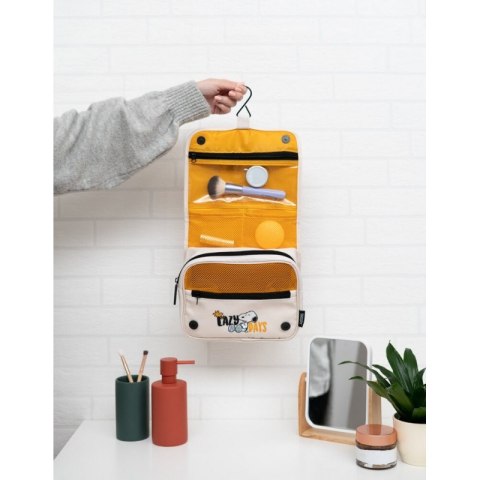 Snoopy - Kosmetyczka podróżna z uchwytem do powieszenia