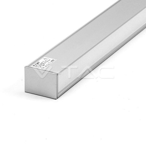 Oprawa V-TAC LED Linear SAMSUNG CHIP 40W Natynk/Zwieszana Do łączenia Srebrna 0-10V 120cm VT-7-43 4000K 3590lm 5 Lat Gwarancji