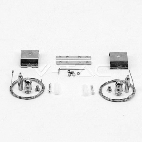 Oprawa V-TAC LED Linear SAMSUNG CHIP 40W Natynk/Zwieszana Do łączenia Srebrna 0-10V 120cm VT-7-43 4000K 3590lm 5 Lat Gwarancji