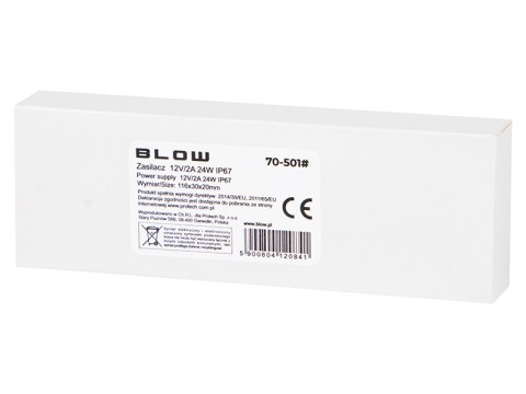 Zasilacz do systemów led 12v/ 2a 24w