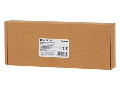 Zasilacz do systemów led 12v/ 5a 60w