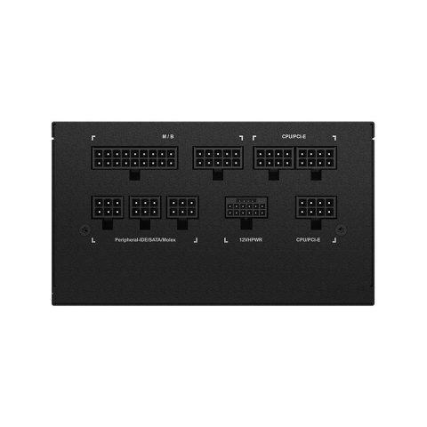 GIGABYTE UD750GM PG5 moduł zasilaczy 750 W 20+4 pin ATX ATX Czarny