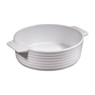 Küchenprofi Burgund - Brytfanna porcelanowa / naczynie do zapiekania okrągłe, średnica 16 cm 0,7 l