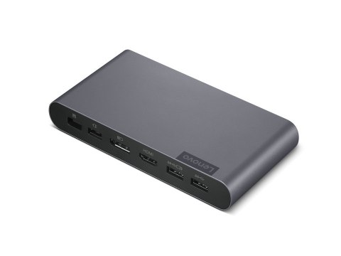 Lenovo 40B30090EU stacja dokująca 2 x USB 3.2 Gen 2 (3.1 Gen 2) Type-C Szary