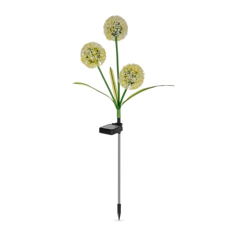 Ozdone ogrodowe lampki solarne Rebel- czosnek ozdobny