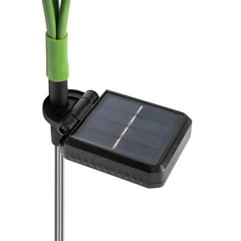 Ozdone ogrodowe lampki solarne Rebel- czosnek ozdobny