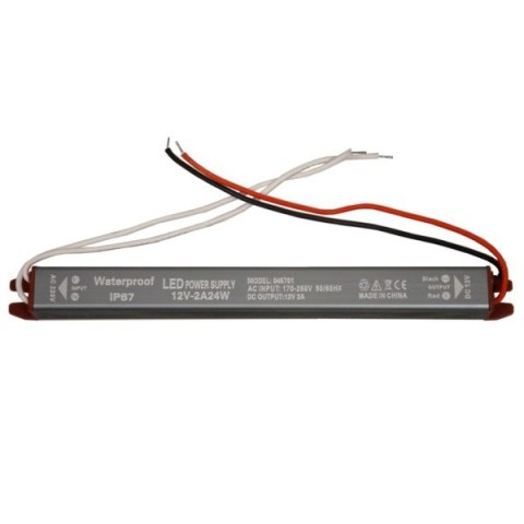 Zasilacz Led Super Slim 12V 24W IP67