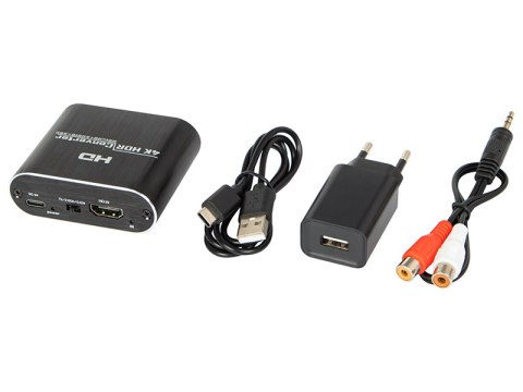 Konwerter ekstraktor toslink hdmi do hdmi+audio z zasilaczem