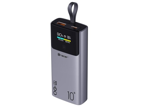 Power bank TRACER Comet 10000mAh screen PD+QC