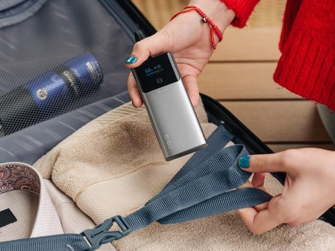 Power bank TRACER Comet 10000mAh screen PD+QC