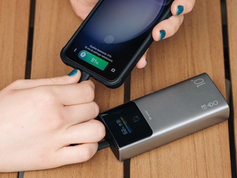 Power bank TRACER Comet 10000mAh screen PD+QC