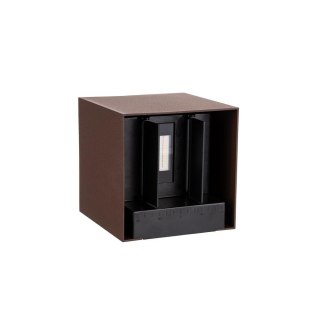 9W LED Solar Wall Light 3in1 Corten Body IP65