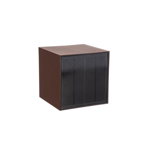 9W LED Solar Wall Light 3in1 Corten Body IP65